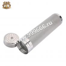 Сито цилиндрич. из перфор. нерж. стали, d-7, h-30 см.